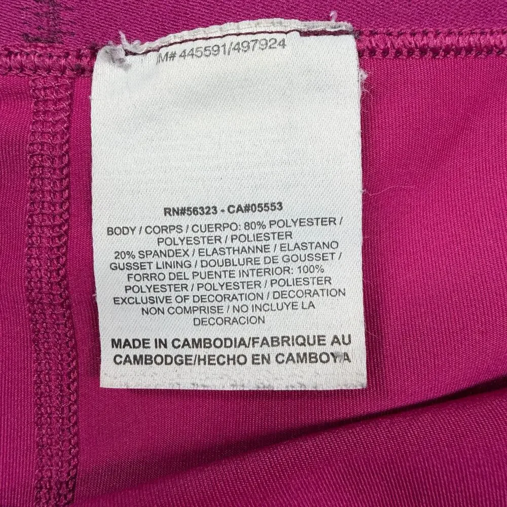 Nike Pro Women’s Compression Shorts Lot of 2 Size Large Pink Black Dri-FIT 3”